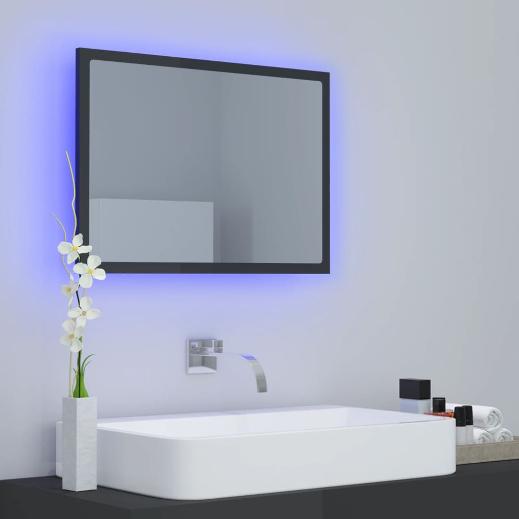 Led Bathroom Mirror 60X8.5X37 Cm Acrylic