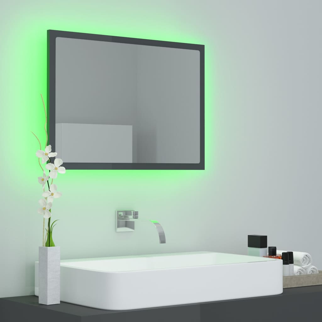 Led Bathroom Mirror 60X8.5X37 Cm Acrylic
