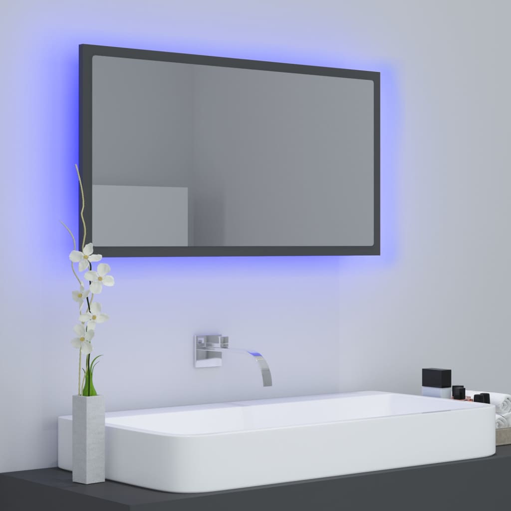 Led Bathroom Mirror 80X8.5X37 Cm Acrylic