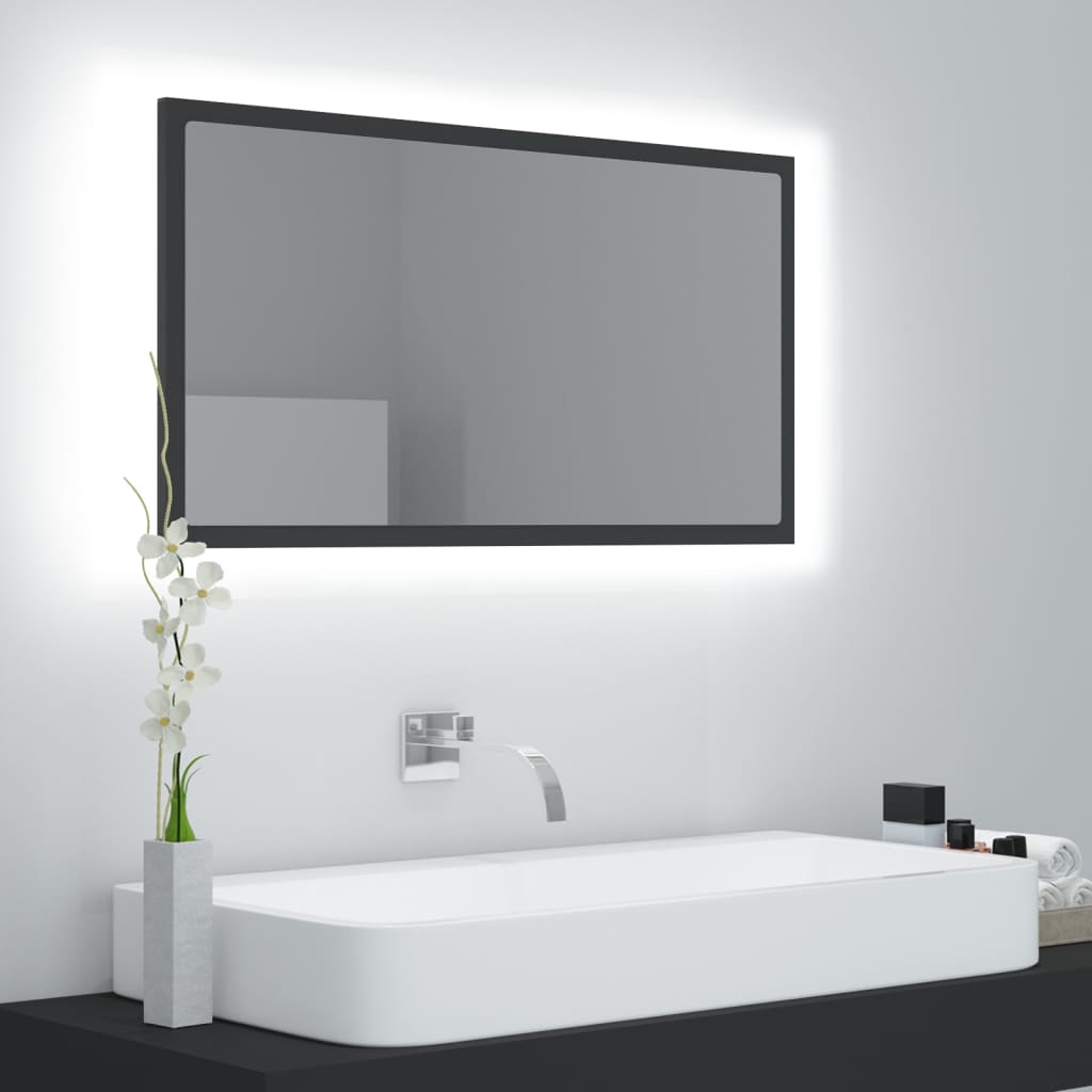 Led Bathroom Mirror 80X8.5X37 Cm Acrylic
