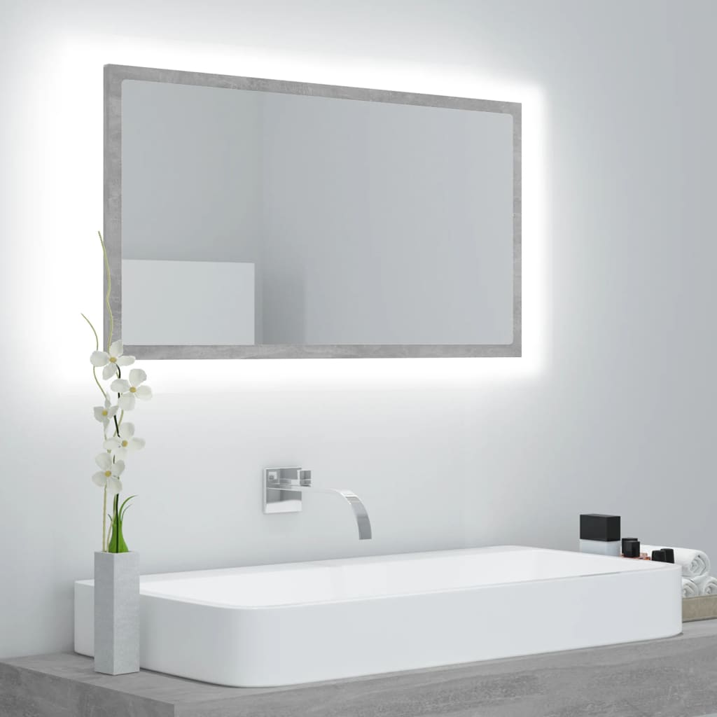 Led Bathroom Mirror 80X8.5X37 Cm Acrylic