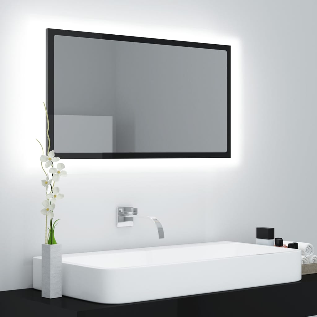 Led Bathroom Mirror 80X8.5X37 Cm Acrylic