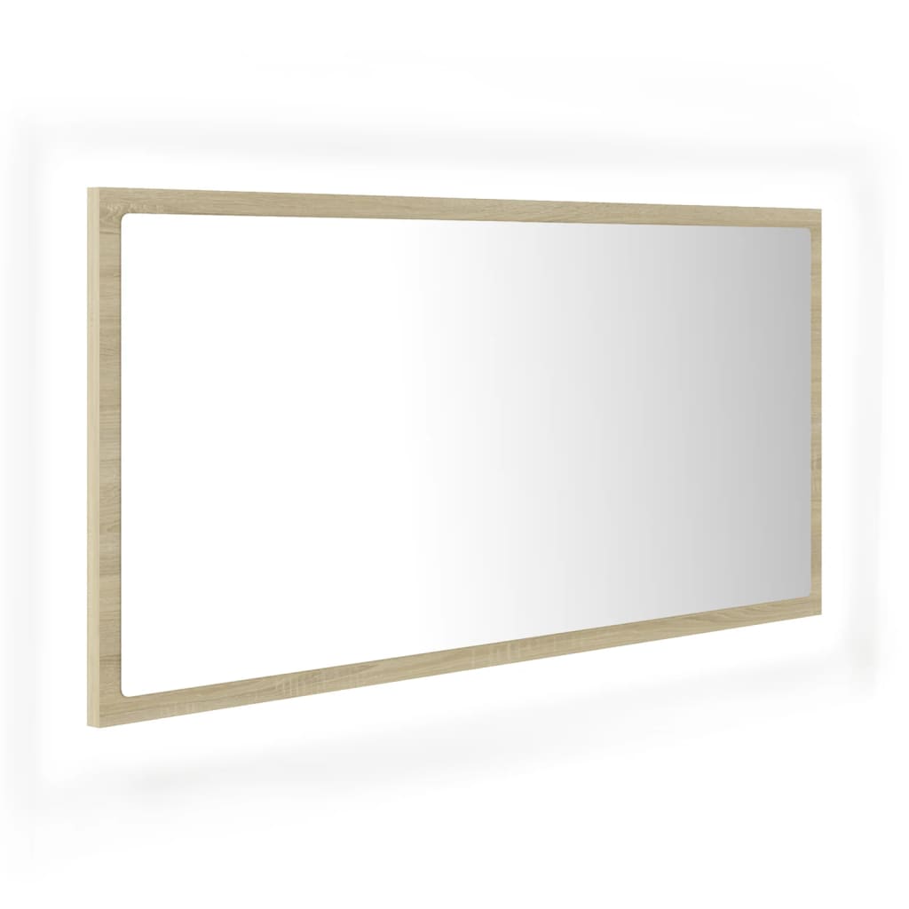 Led Bathroom Mirror 90X8.5X37 Cm Acrylic