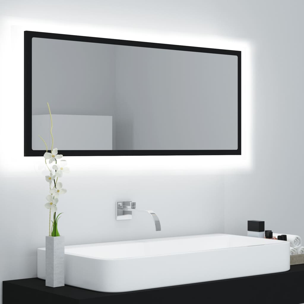 Led Bathroom Mirror 100X8.5X37 Cm Acrylic