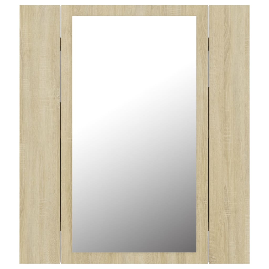 Led Bathroom Mirror Cabinet 40X12X45 Cm Acrylic