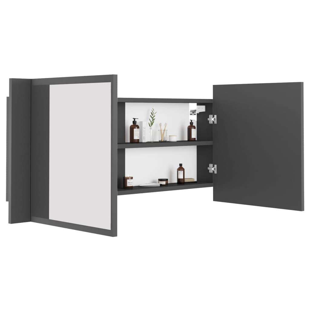 Led Bathroom Mirror Cabinet 100X12X45 Cm Acrylic