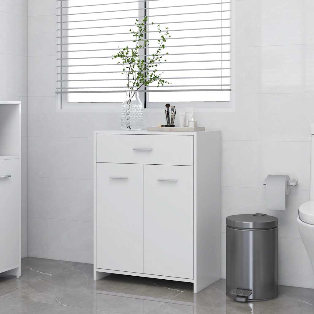 Bathroom Cabinet 60X33X80 Cm Engineered Wood