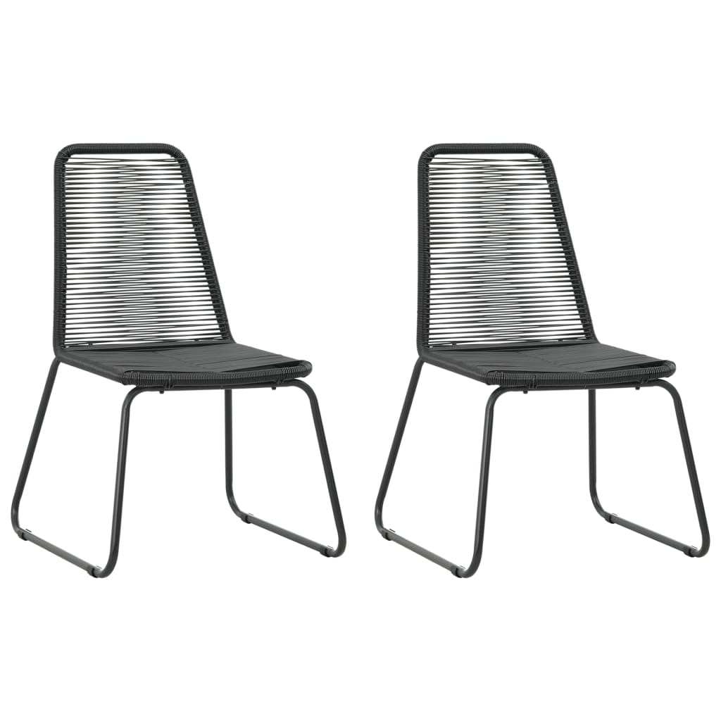 3 Piece Garden Dining Set Pvc Rattan