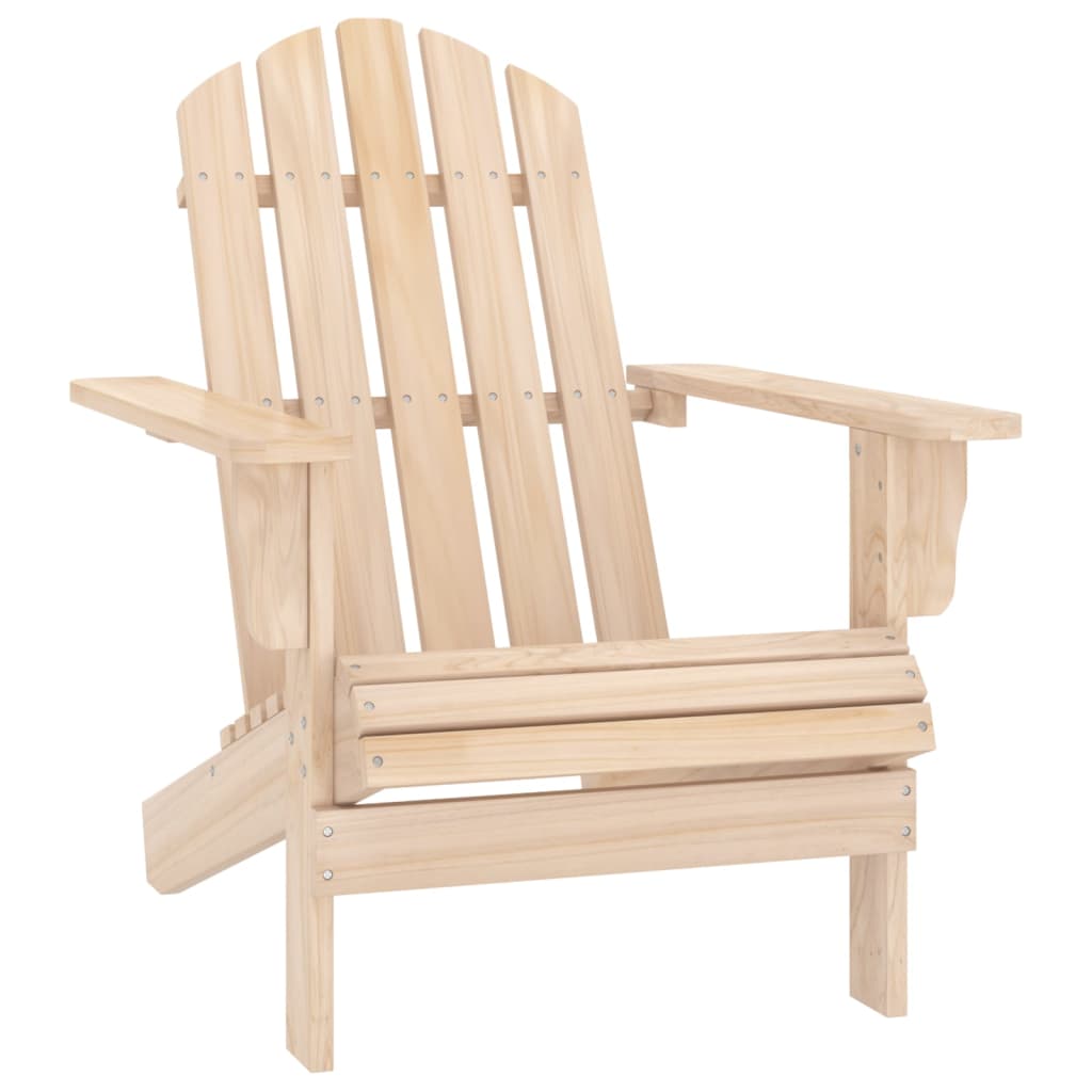 Garden Adirondack Chair Solid Fir Wood
