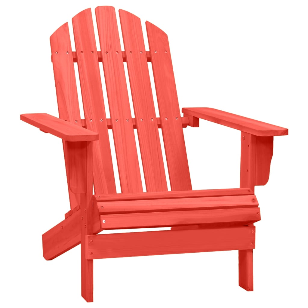 Garden Adirondack Chair Solid Fir Wood