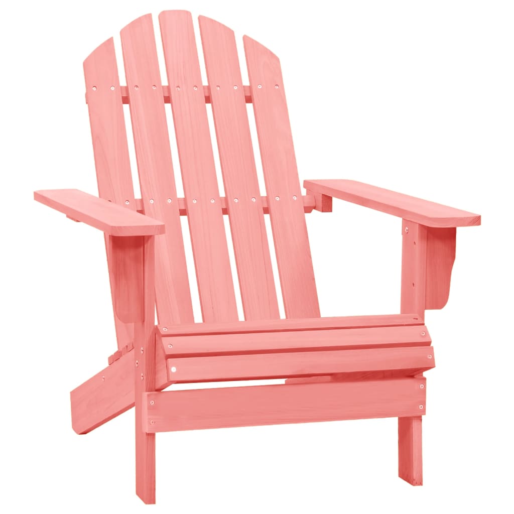 Garden Adirondack Chair Solid Fir Wood