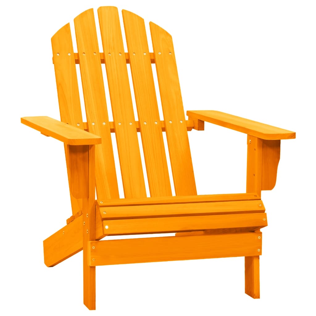 Garden Adirondack Chair Solid Fir Wood