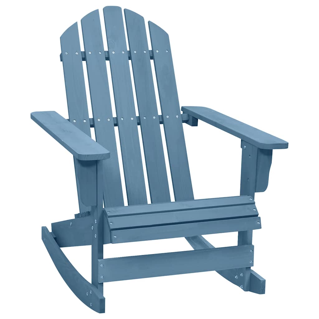 Garden Adirondack Rocking Chair Solid Fir Wood