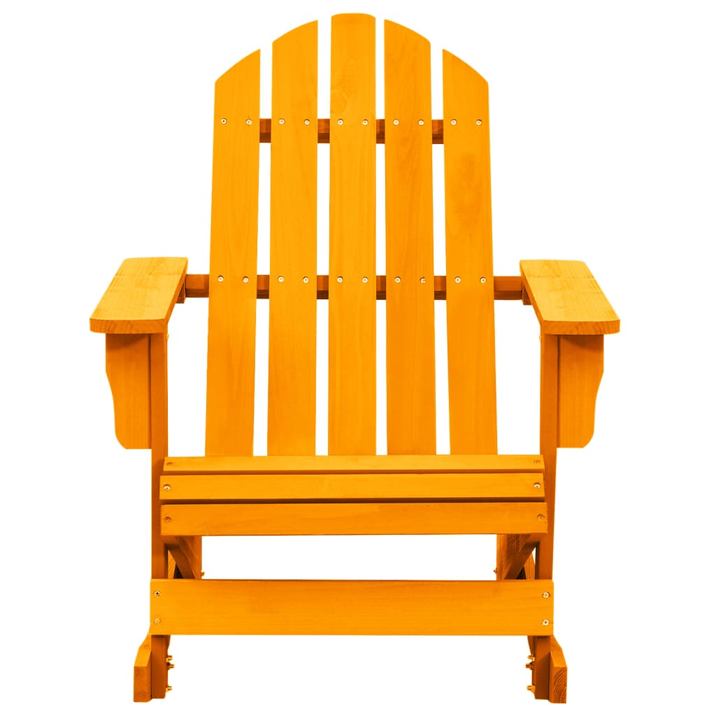 Garden Adirondack Rocking Chair Solid Fir Wood
