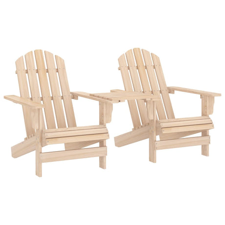 Garden Adirondack Chair Solid Fir Wood