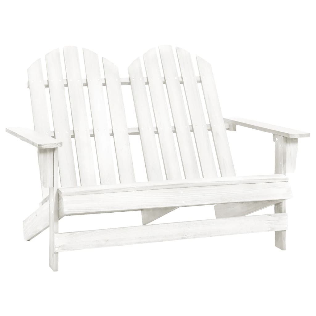 2-Seater Garden Adirondack Chair Solid Fir Wood