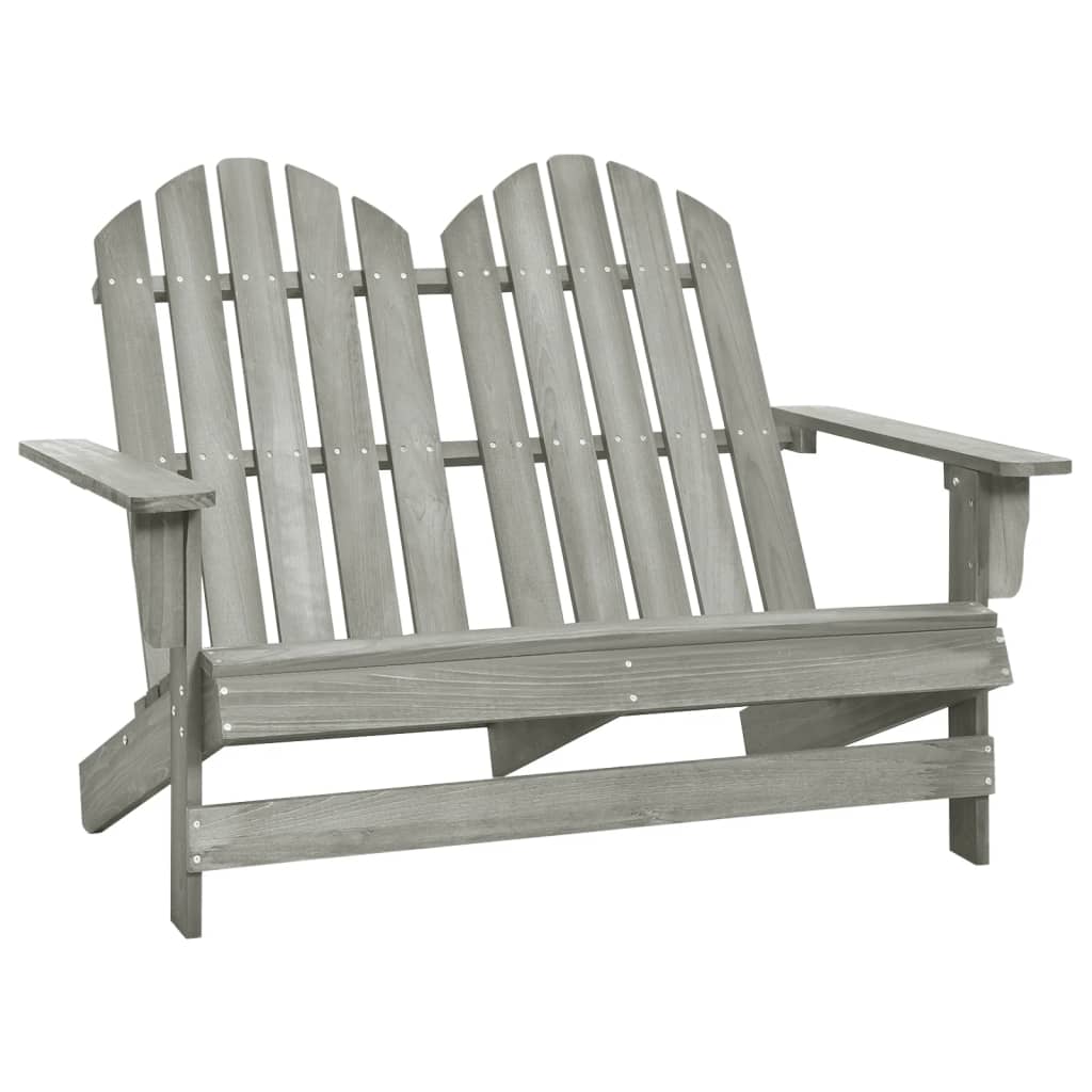 2-Seater Garden Adirondack Chair Solid Fir Wood