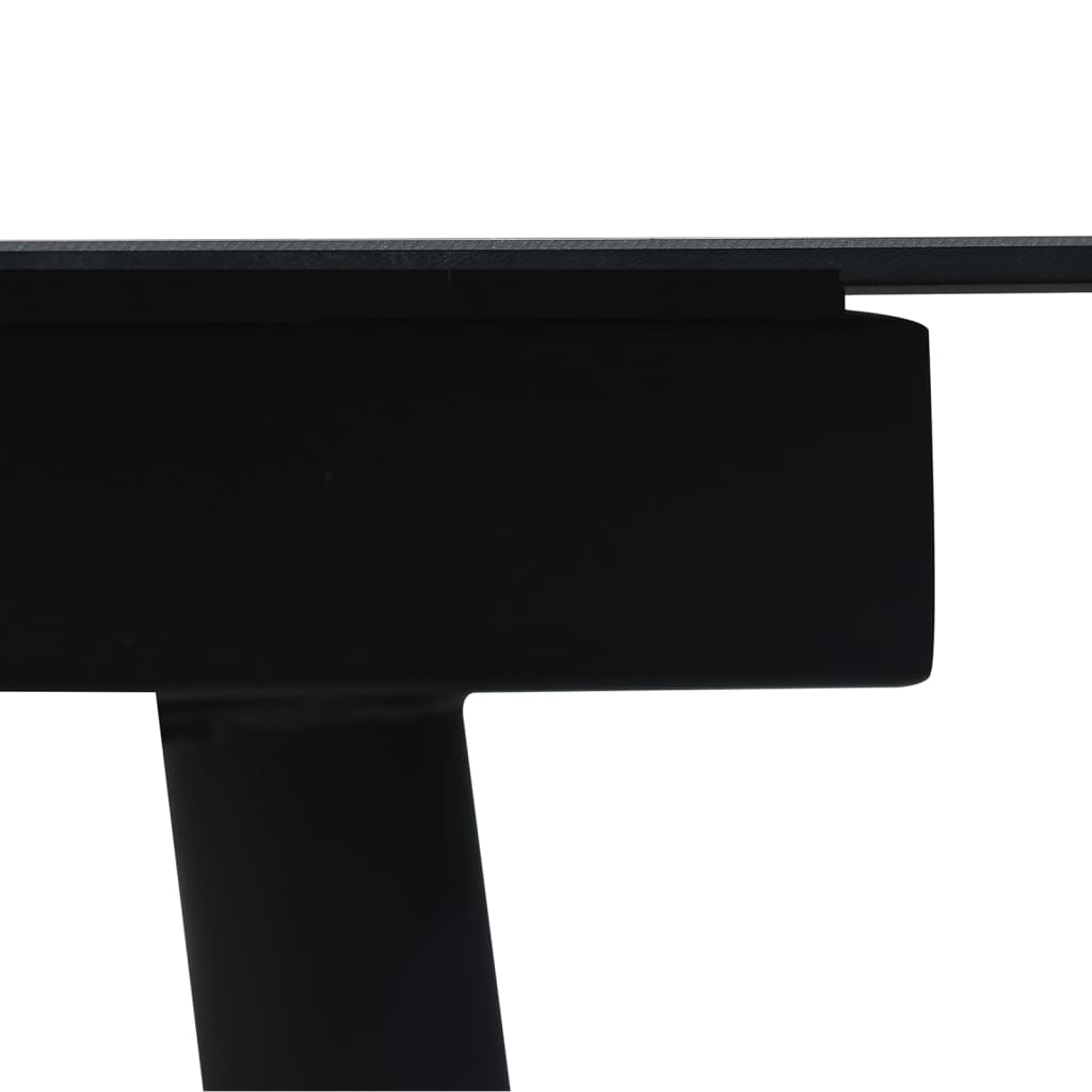 7 Piece Garden Dining Set Black Pvc Rattan