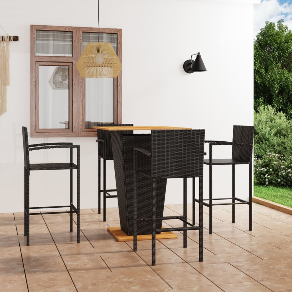 3 Piece Garden Bar Set