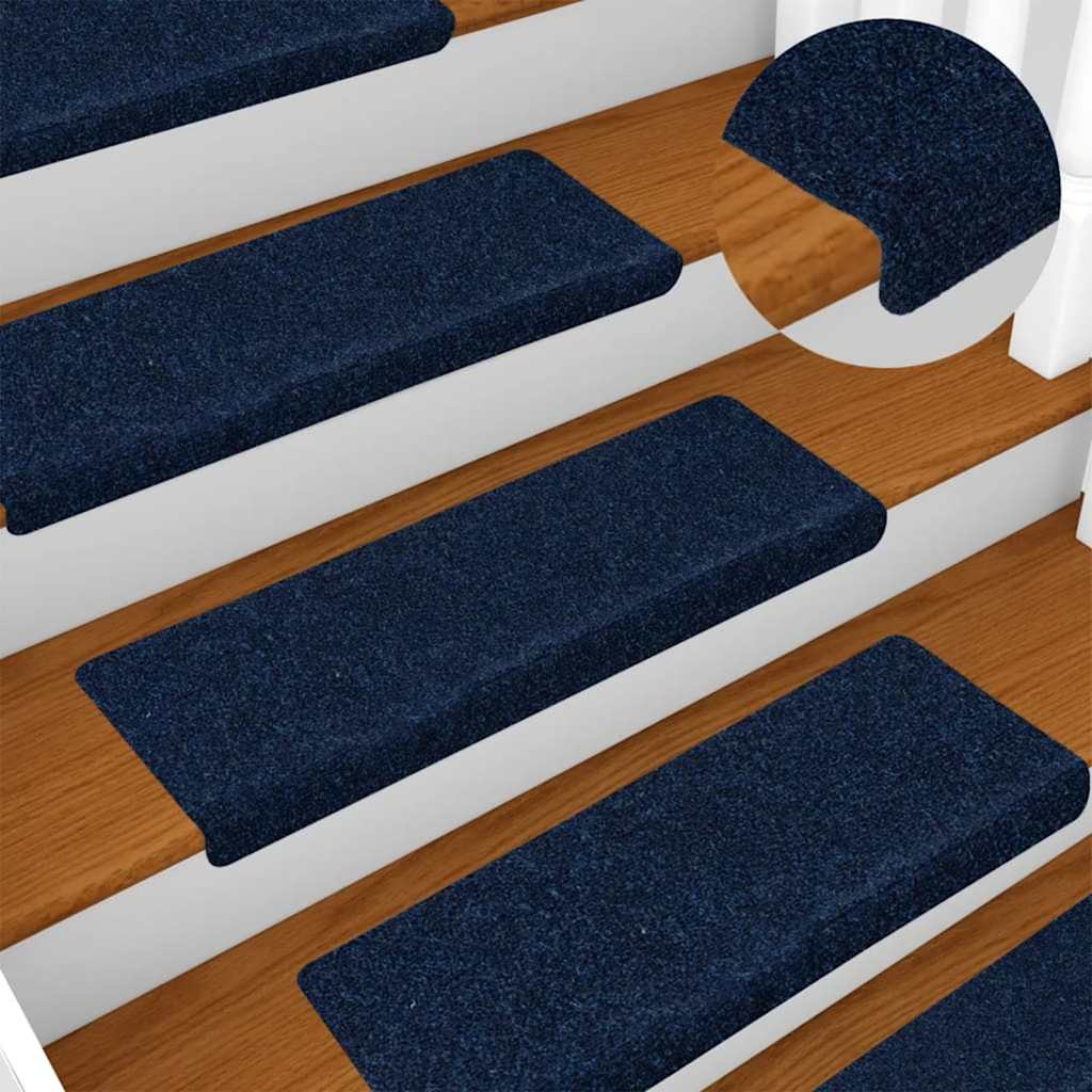 Stair Mats 5 Pcs Needle Punch 65X21X4 Cm