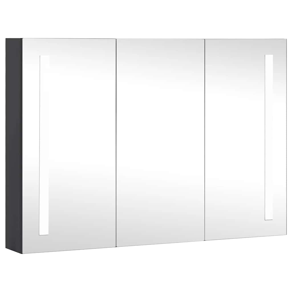 Led Bathroom Mirror Cabinet 89X14X62 Cm