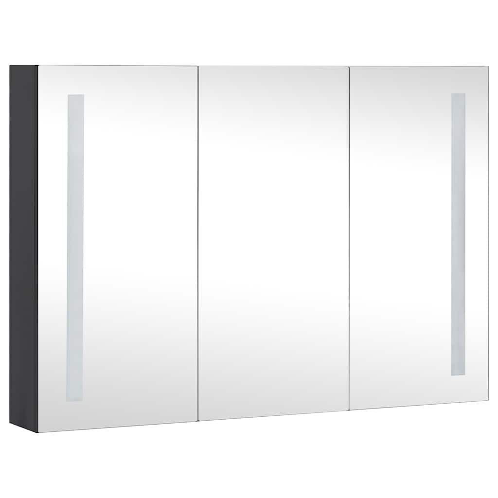 Led Bathroom Mirror Cabinet 89X14X62 Cm