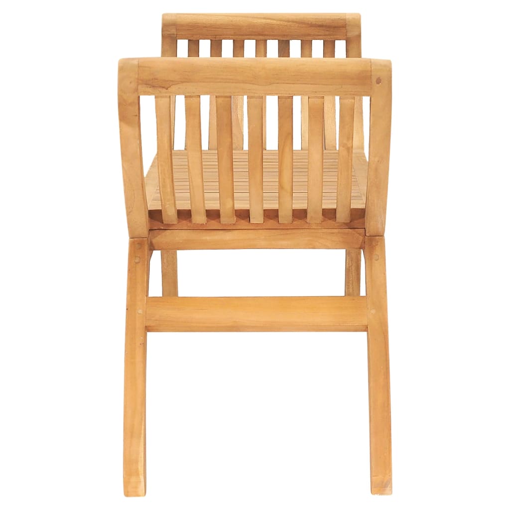 Garden Bench 160 Cm Solid Teak Wood