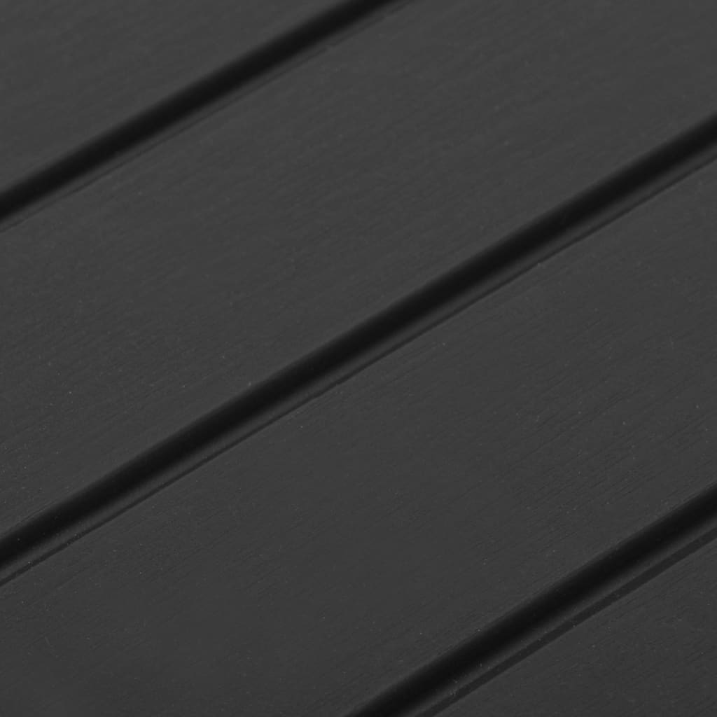 Garden Table Grey 53X53X40 Cm Plastic