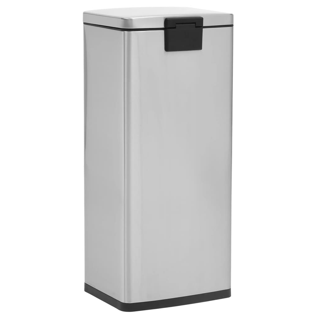 Dustbin With Pedal Anti-Fingerprint 30L Stainless Steel