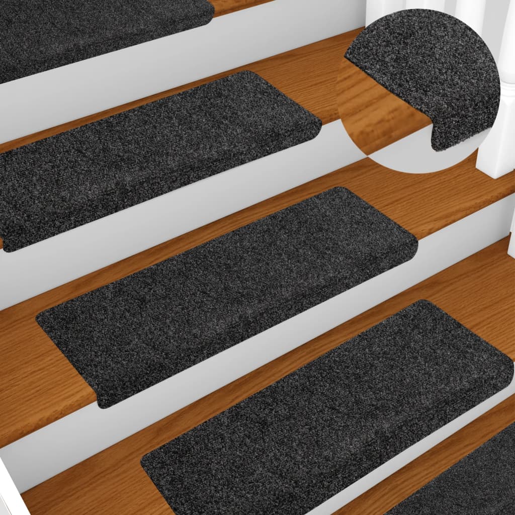 Stair Mats 5 Pcs Needle Punch 65X21X4 Cm