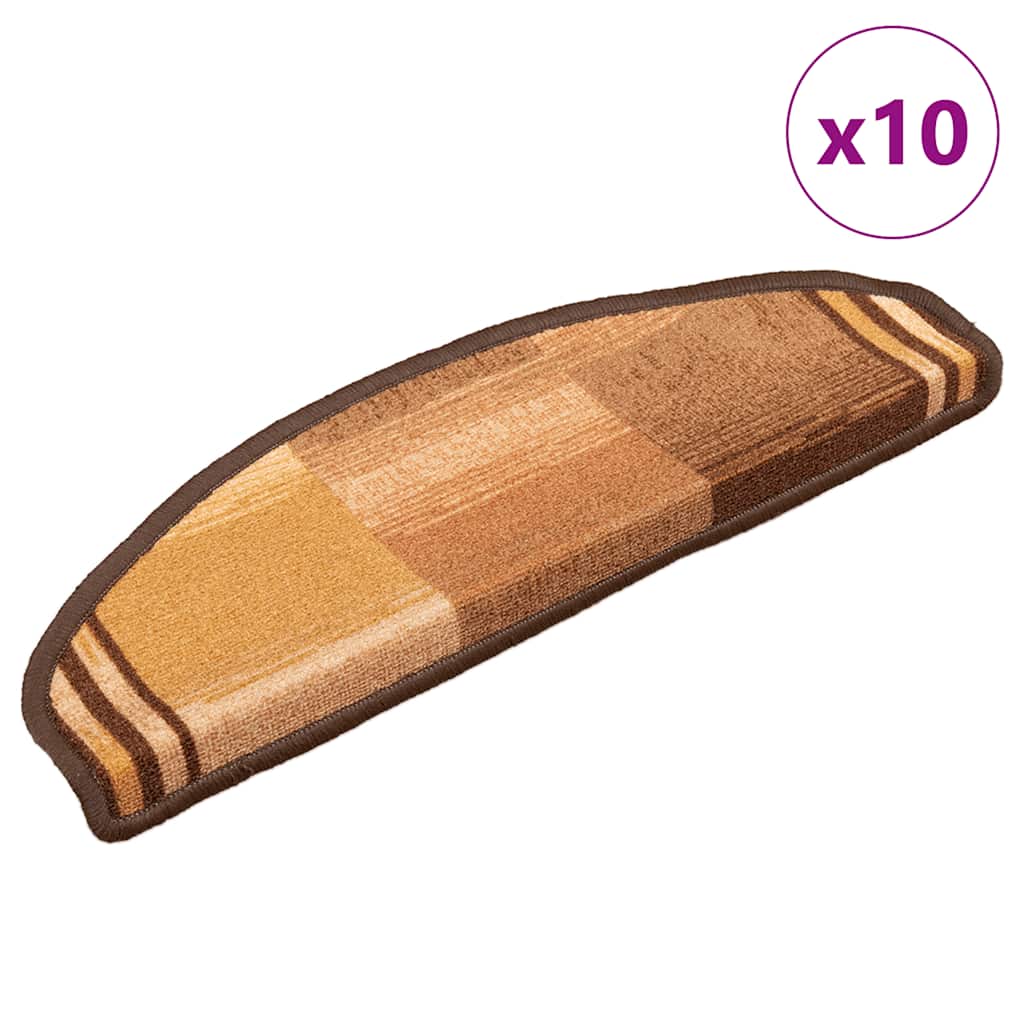 Stair Mats Self-Adhesive 5 Pcs 65X21X4 Cm