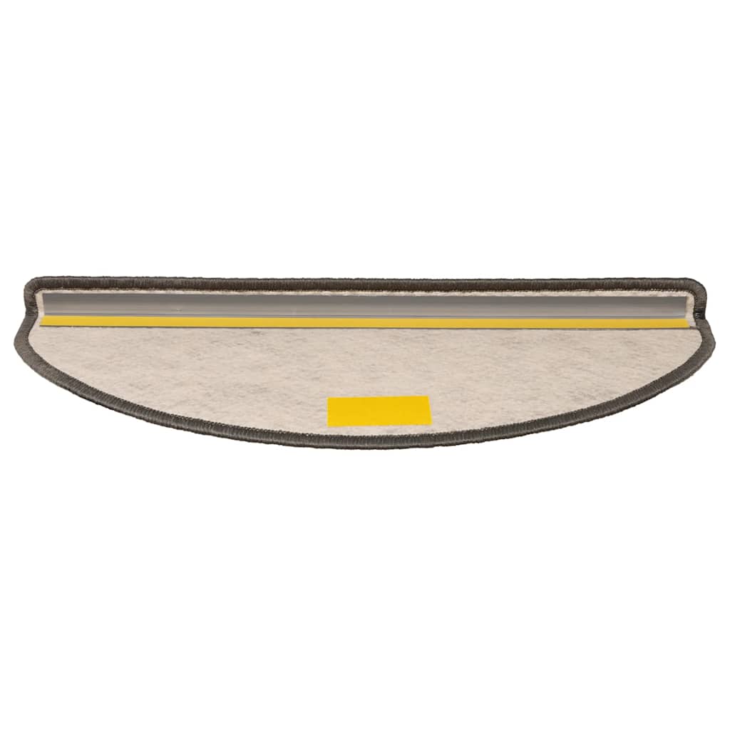 Stair Mats Self-Adhesive Sisal-Look 15 Pcs Brown Beige