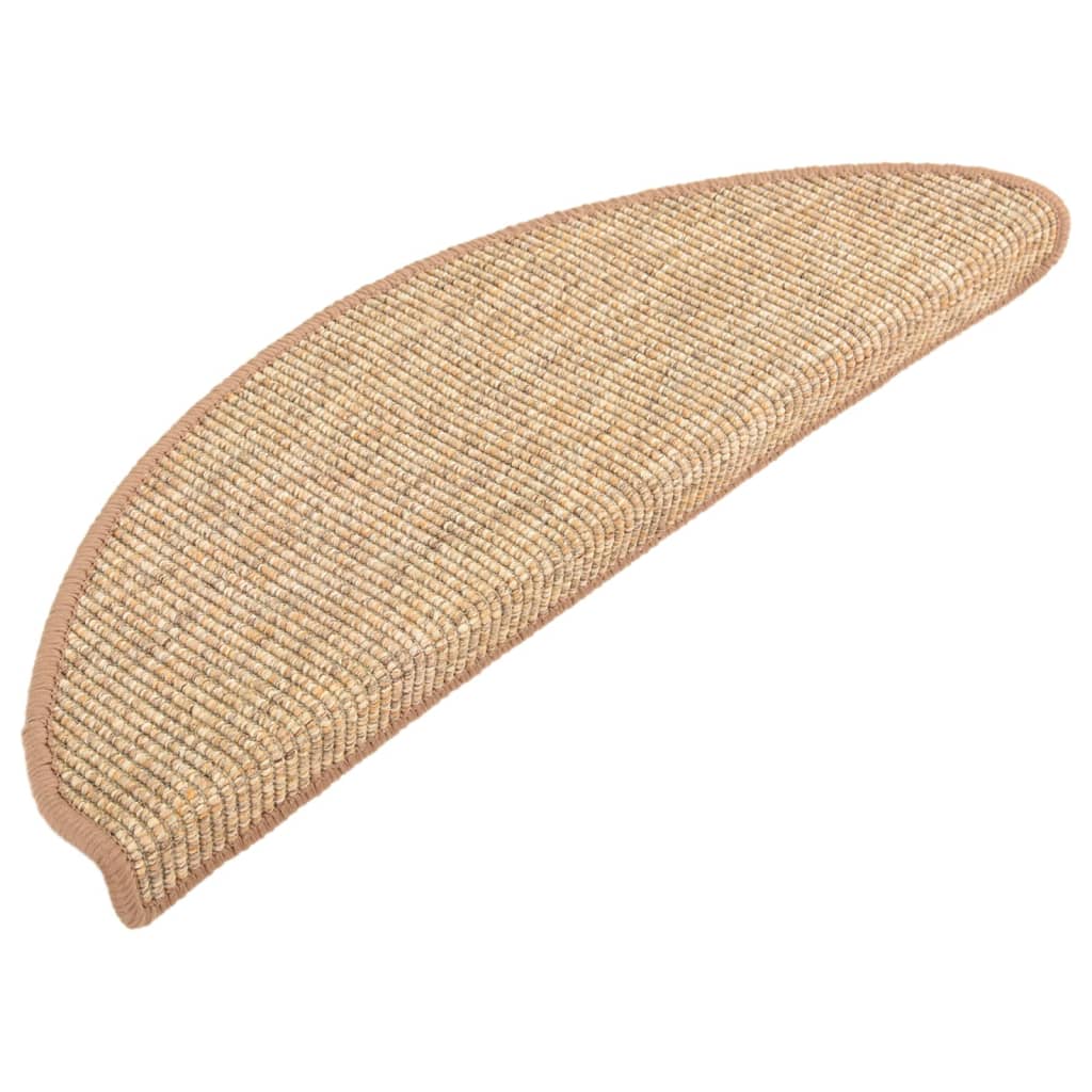 Stair Mats Self-Adhesive 15 Pcs 65X21X4 Cm