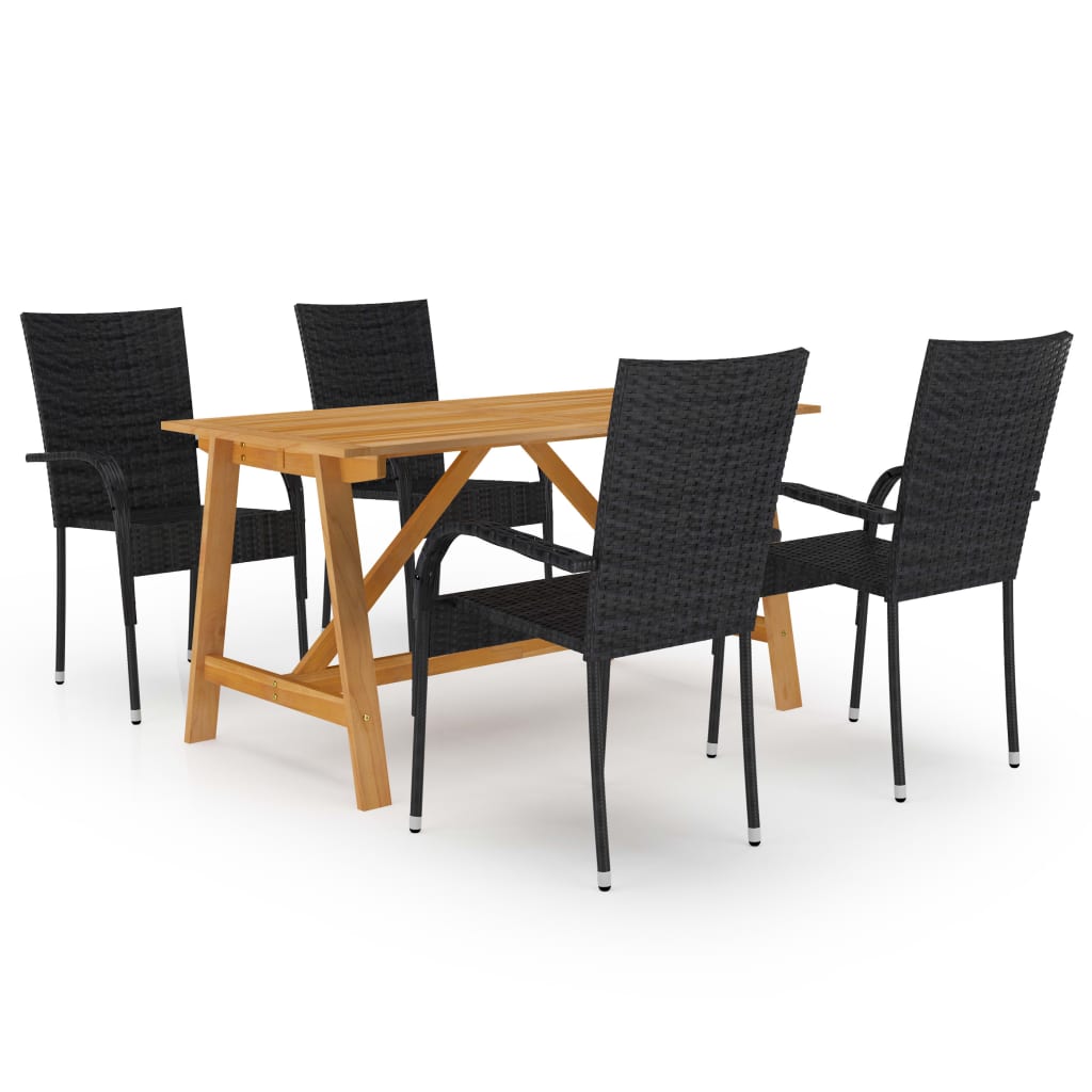 5 Piece Garden Dining Set