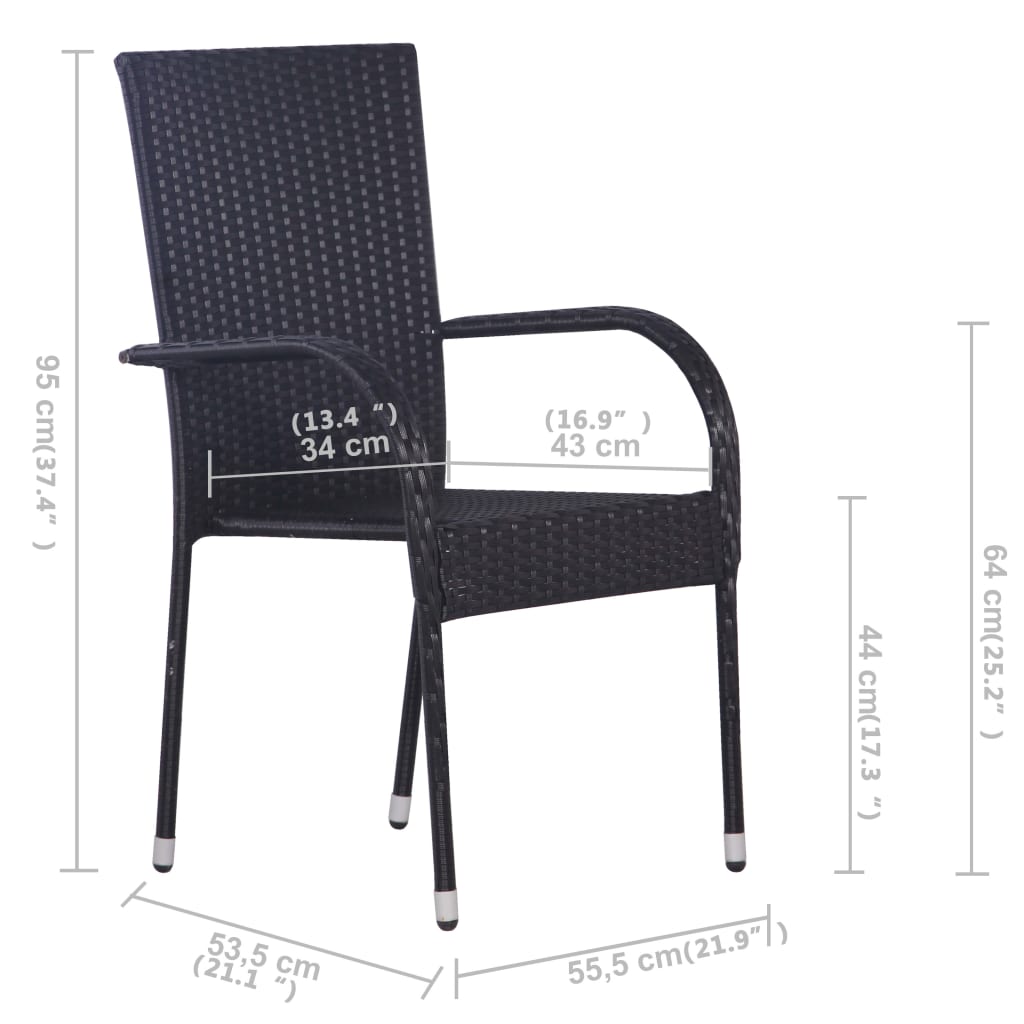 5 Piece Garden Dining Set