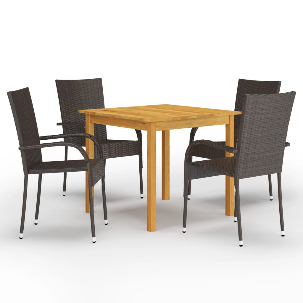 3 Piece Garden Dining Set