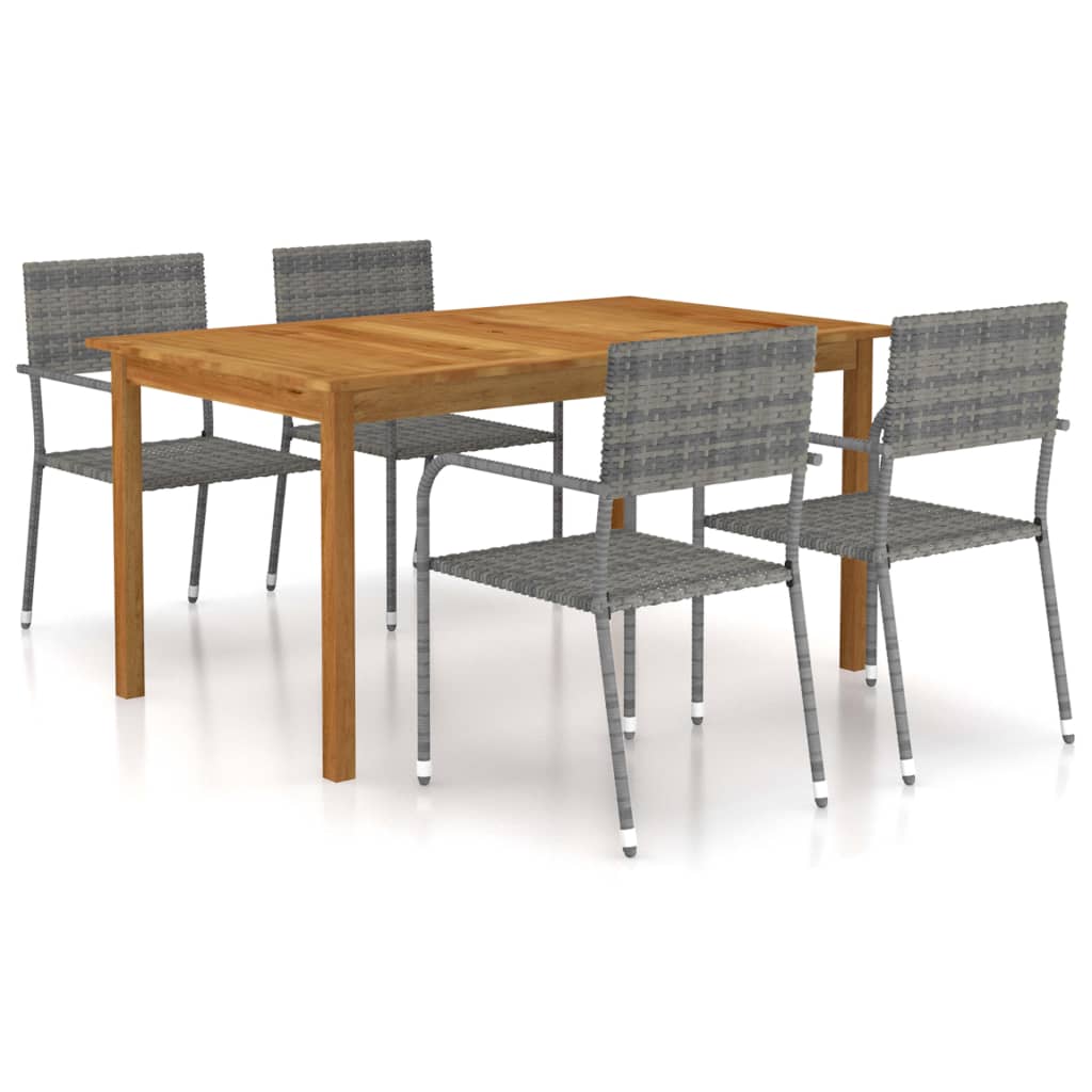 5 Piece Garden Dining Set