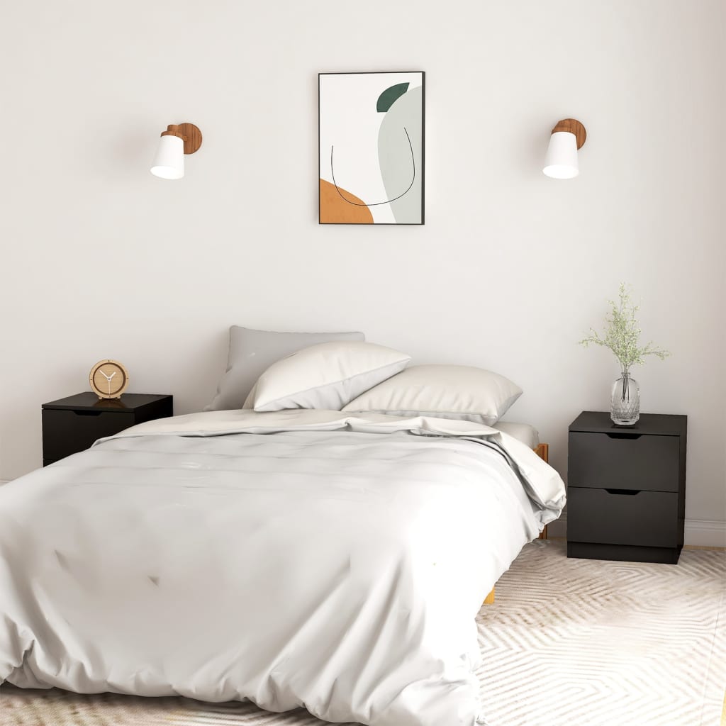 Bedside Cabinet 40X40X50 Cm Engineered Wood