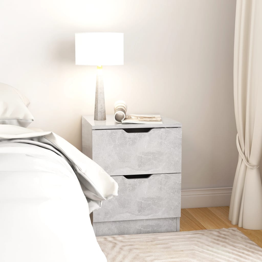 Bedside Cabinet 40X40X50 Cm Engineered Wood