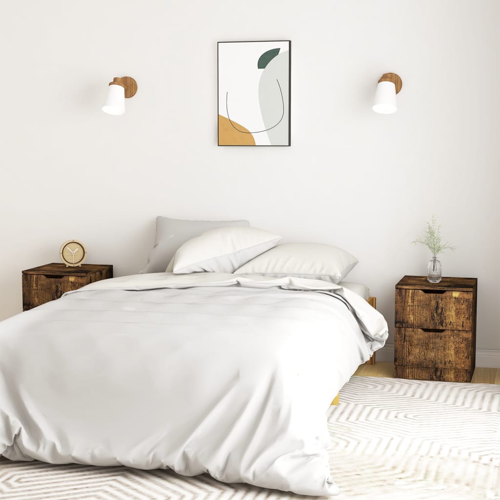 Bedside Cabinet 40X40X50 Cm Engineered Wood