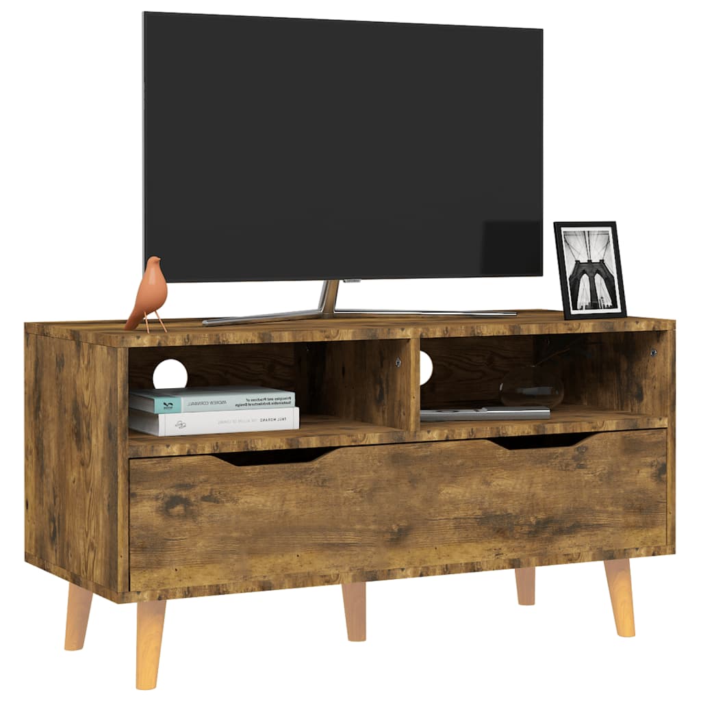 Tv Cabinet 90X40X48.5 Cm Engineered Wood