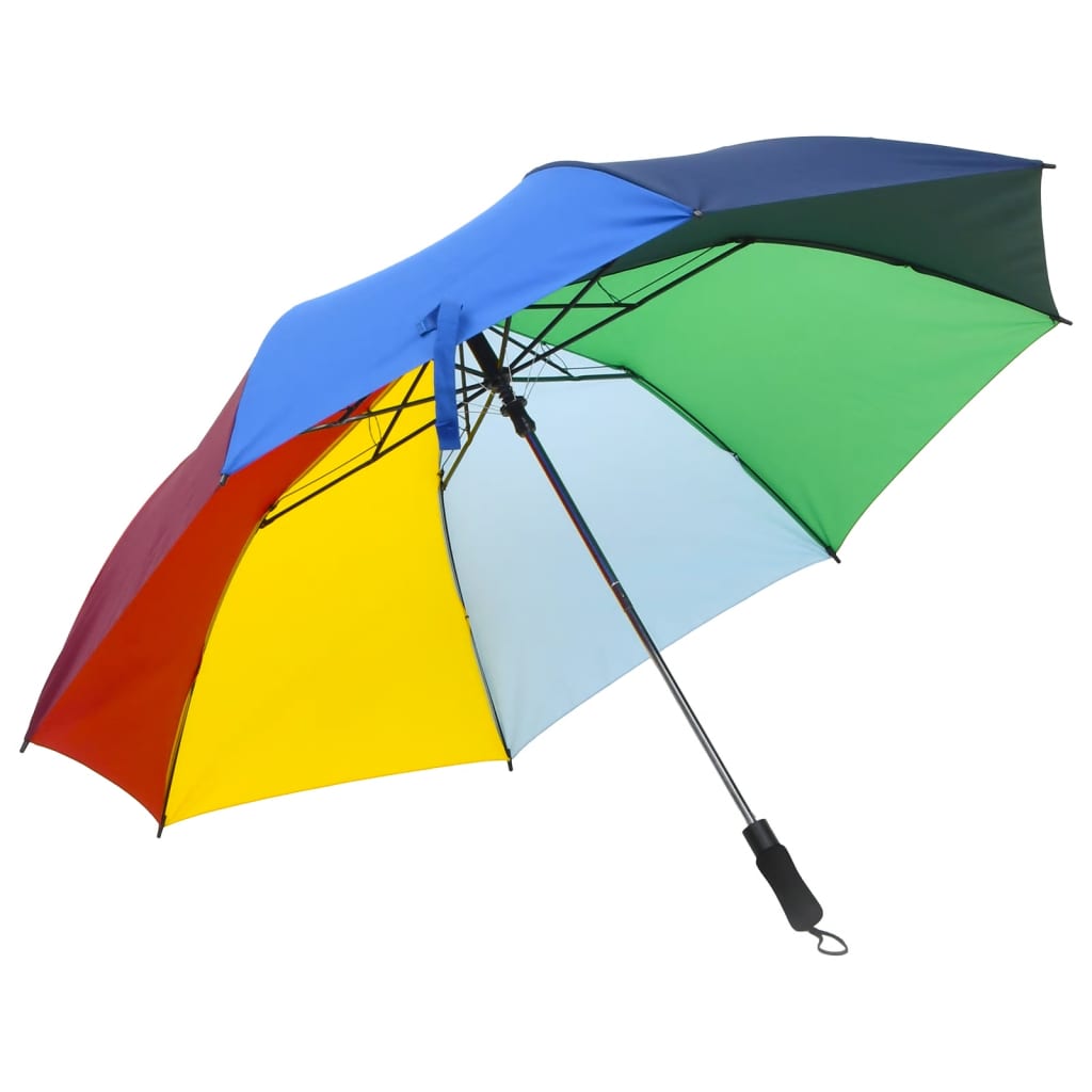Automatic Folding Umbrella Multicolour 124 Cm