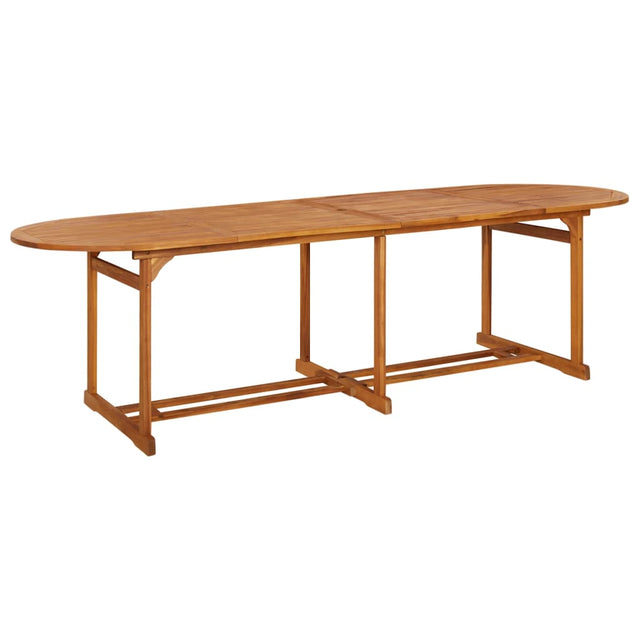 Garden Dining Table Solid Acacia Wood
