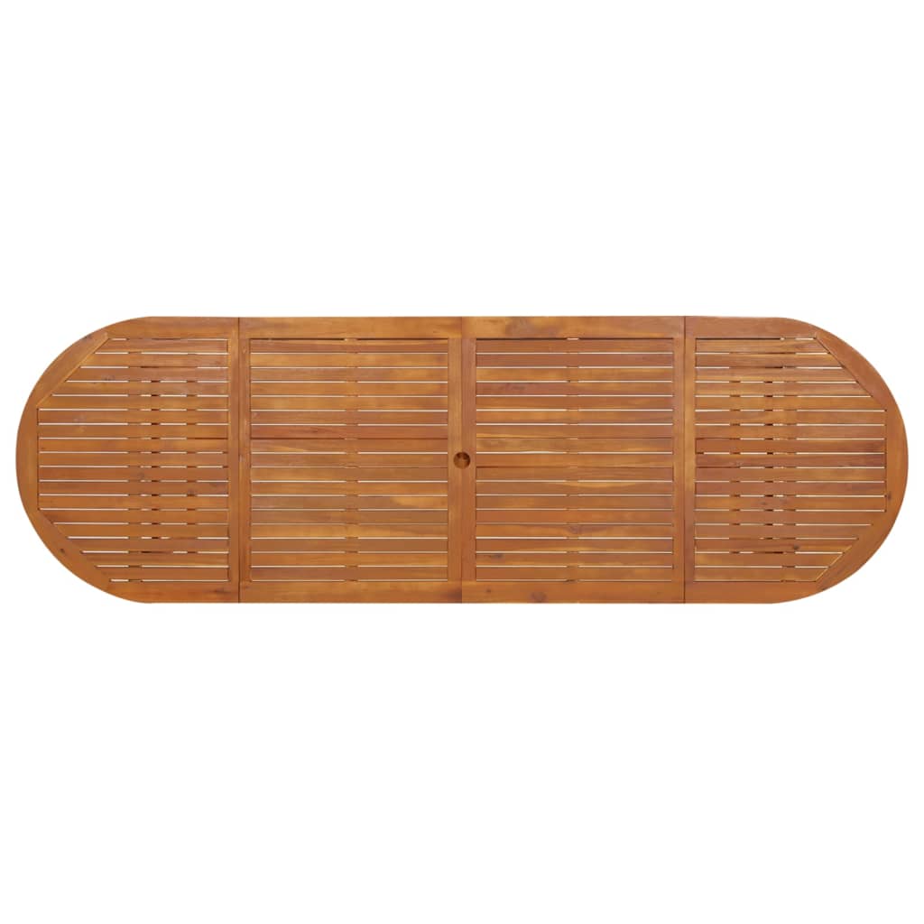 Garden Dining Table Solid Acacia Wood