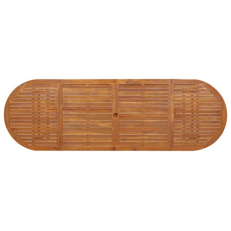 Garden Dining Table Solid Acacia Wood