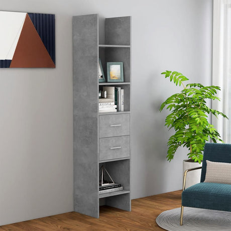 Book Cabinet 40X35X180 Cm Engineered Wood