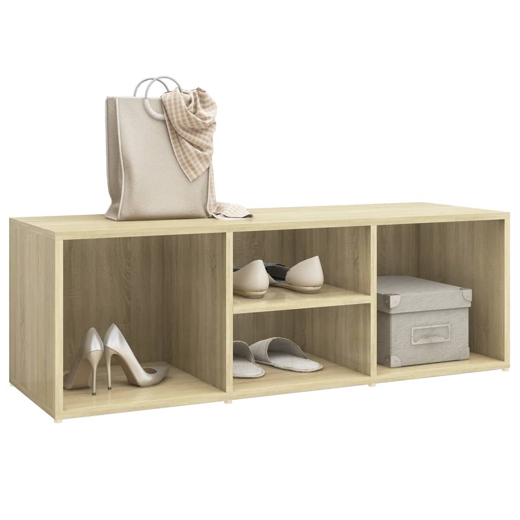 Shoe Storage Bench 105X35X35 Cm Engineered Wood