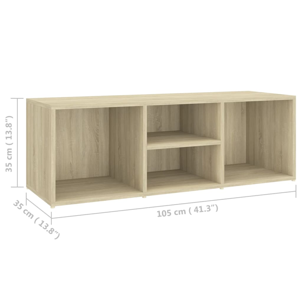 Shoe Storage Bench 105X35X35 Cm Engineered Wood