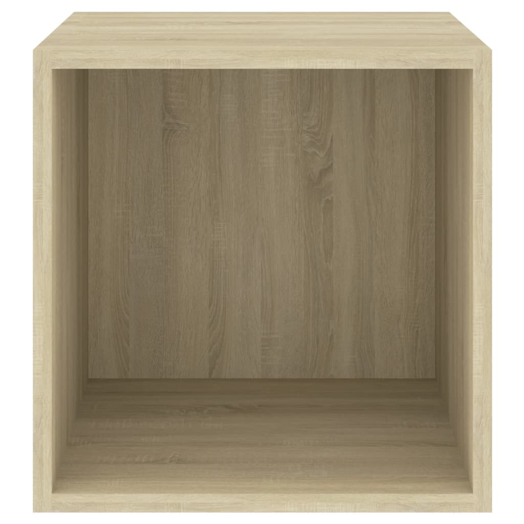 Wall Cabinets 2 Pcs 37X37X37 Cm Engineered Wood