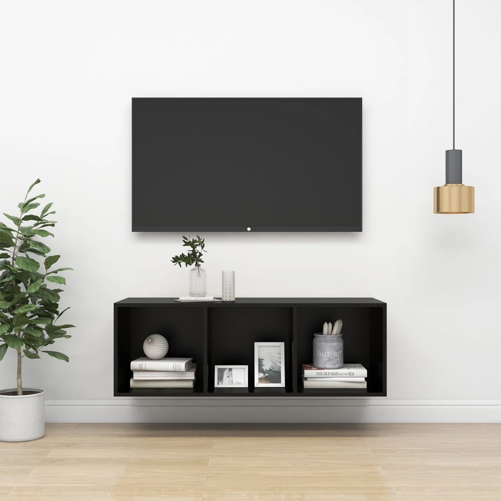 Wall-Mounted Tv Cabinet 37X37X Engineered Wood